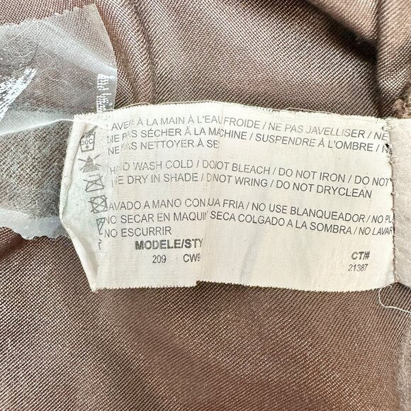 Chadwicks Bermuda Swim Shorts Womens Size 18 Brown Long Polyester Drawstring - Picture 6 of 7